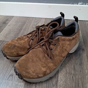 Merrell Mens Size 8 Hiking Trail Shoe Sneaker Dark Earth Brown